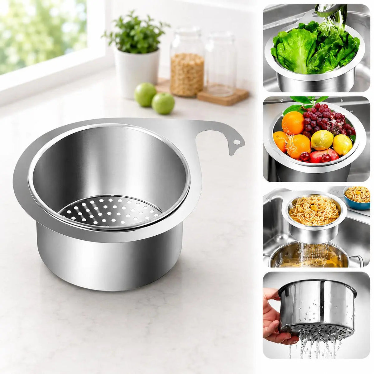 Stainless Steel Sink Strainer